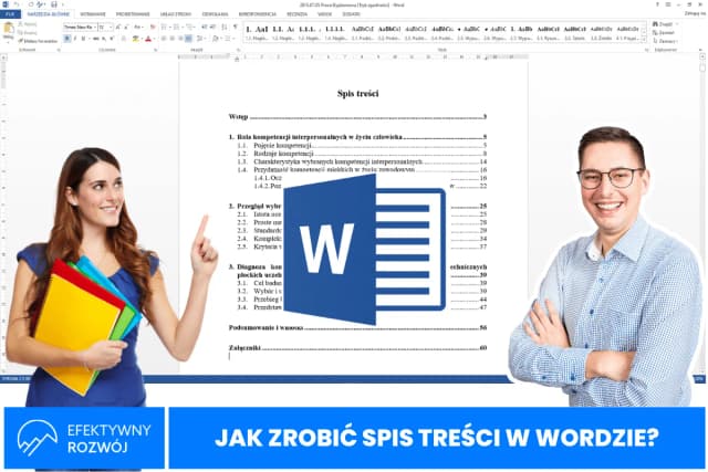Jak wstawić spis treści w Word i uniknąć chaosu w dokumencie