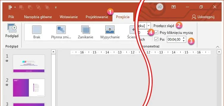 Jak ustawić czas slajdu w PowerPoint, aby uniknąć nudnych prezentacji