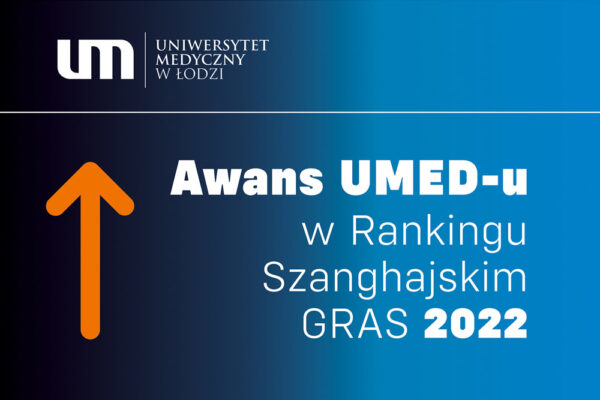Awans UMED-u w Rankingu Szanghajskim 2022 (GRAS)