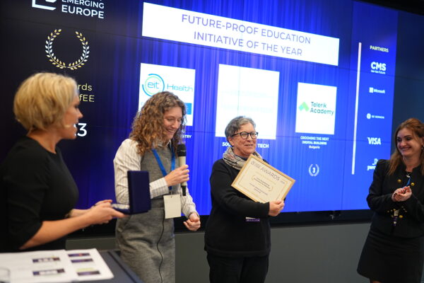 Druga nagroda Europe Emerging Awards dla projektu EIT Health SCI FI